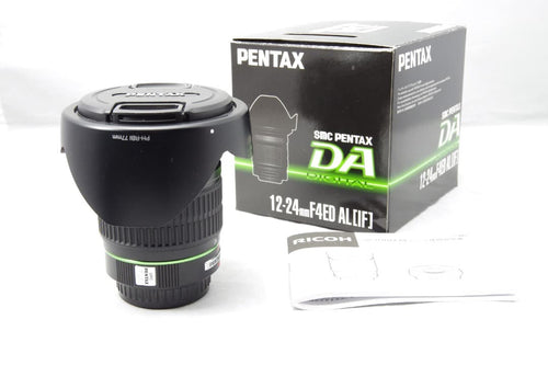 Pentax Lens (Zoom) Da 12-24Mm F4 Ed Al (If) Black