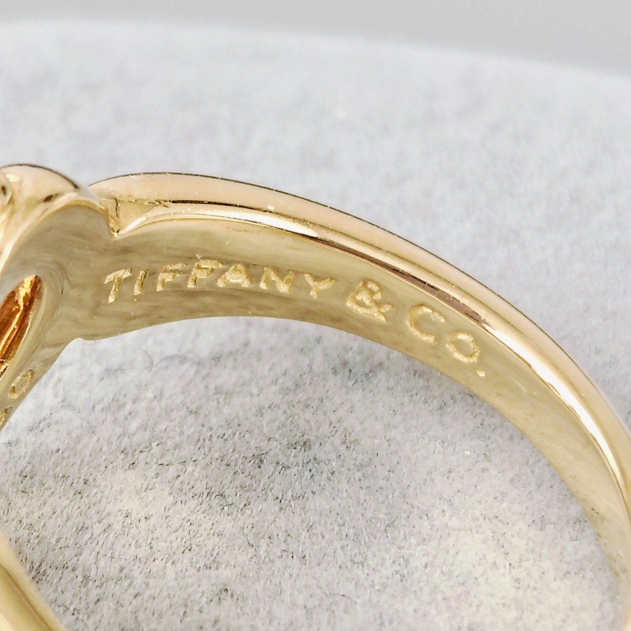 Tiffany Ring 18 K18 5.35 10 Z941