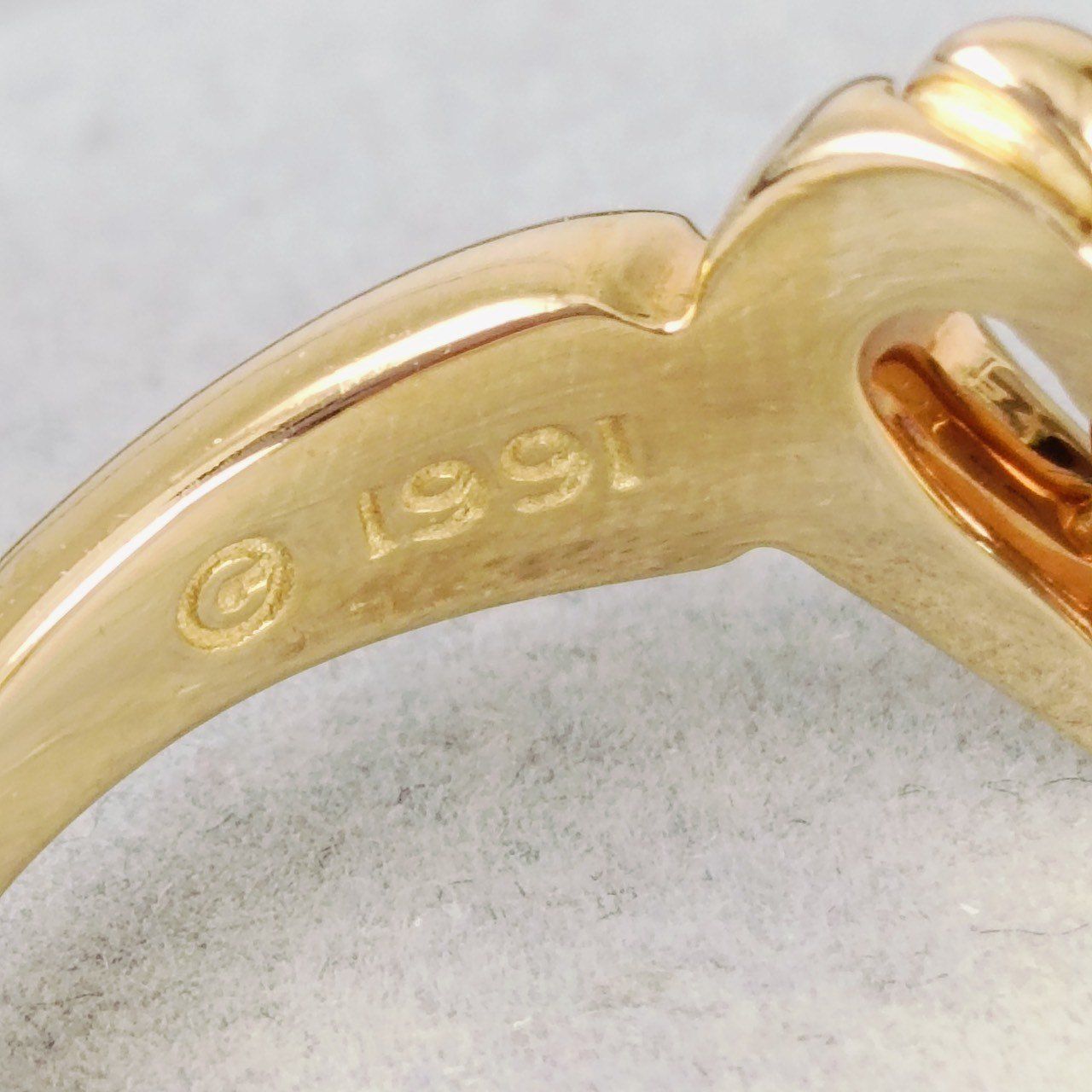 Tiffany Ring 18 K18 5.35 10 Z941