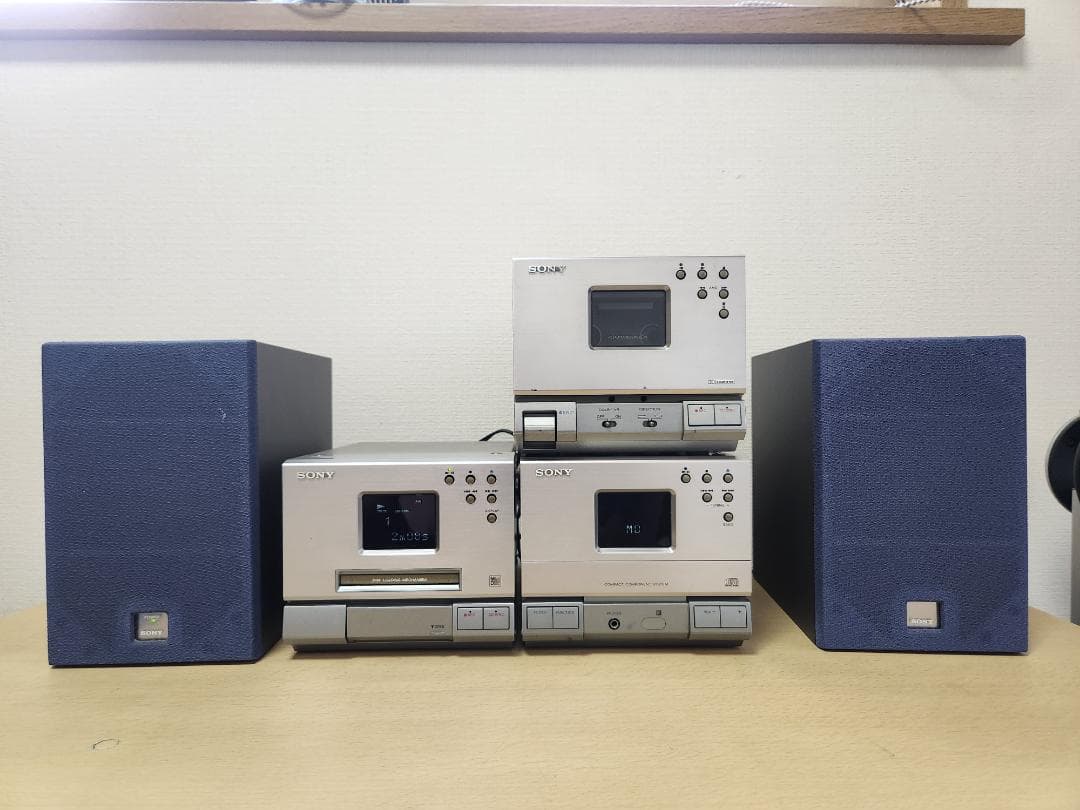 Sony Mini Component Systems Cd Md Qbric