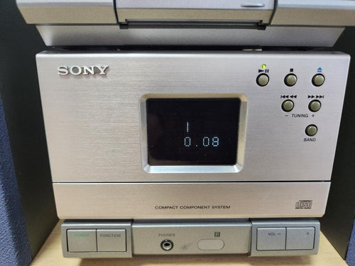 Sony Mini Component Systems Cd Md Qbric