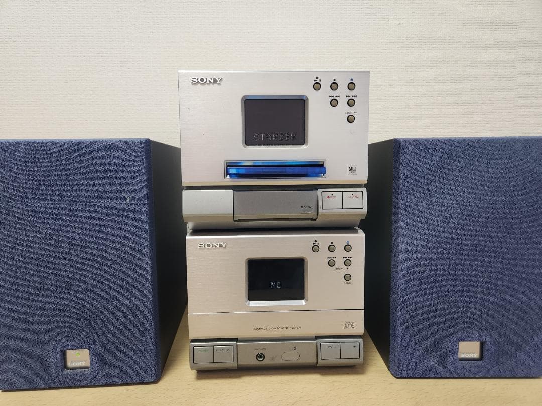 Sony Mini Component Systems Cd Md Qbric