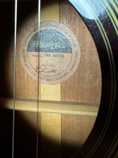 Maurice Acoustic Guitar Morris Mf-305Ts