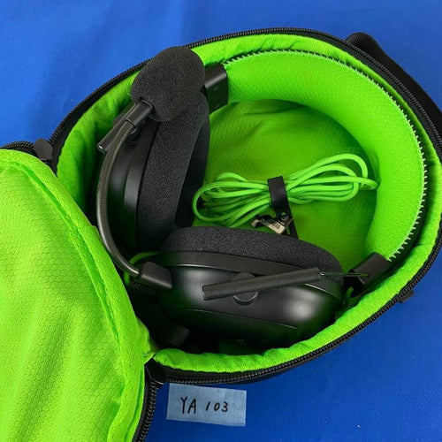 Gaming Headphone Headset Ya103 Razer Blackshark V2 Special Edition Black Green