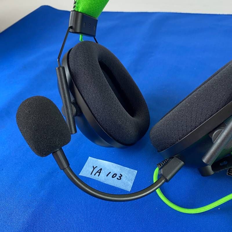 Gaming Headphone Headset Ya103 Razer Blackshark V2 Special Edition Black Green