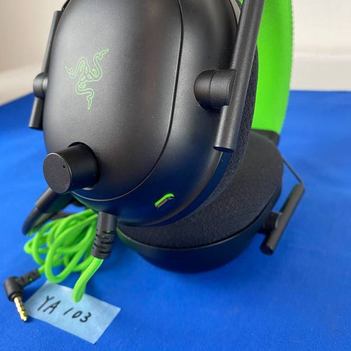 Gaming Headphone Headset Ya103 Razer Blackshark V2 Special Edition Black Green