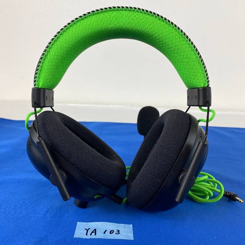 Gaming Headphone Headset Ya103 Razer Blackshark V2 Special Edition Black Green
