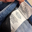 Miu Shorts Gingham Ribbon Denim 38
