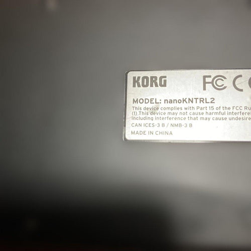 Korg Controllers Faders Nanokontrol2 Midi