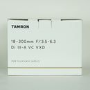 Tamron Lens (Zoom) 18-300Mm F/3.5-6.3 Di Iii-A Vc Vxd (Model B061) X Fujifilm