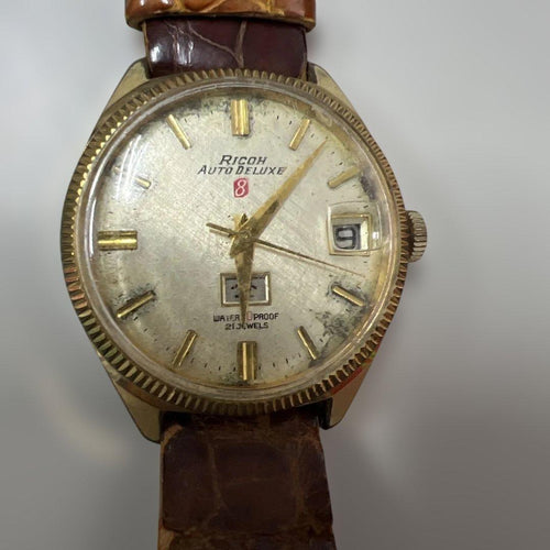 Ricoh Automatic Watches Auto Deluxe 21Jewels