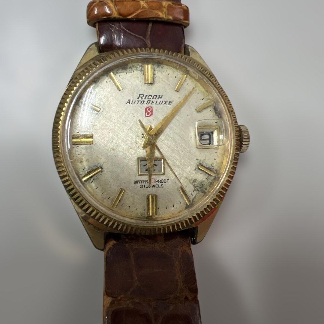 Ricoh Automatic Watches Auto Deluxe 21Jewels
