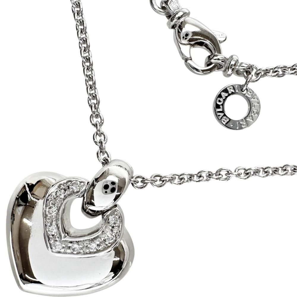 Bvlgari Necklace K18Wg 18 13.1G Gd