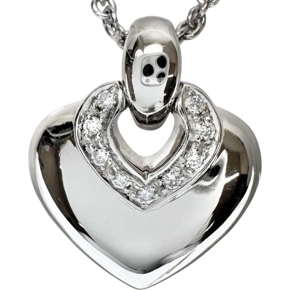 Bvlgari Necklace K18Wg 18 13.1G Gd
