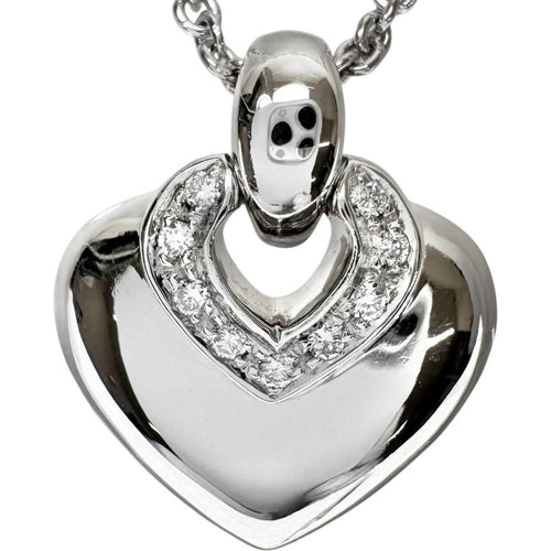 Bvlgari Necklace K18Wg 18 13.1G Gd