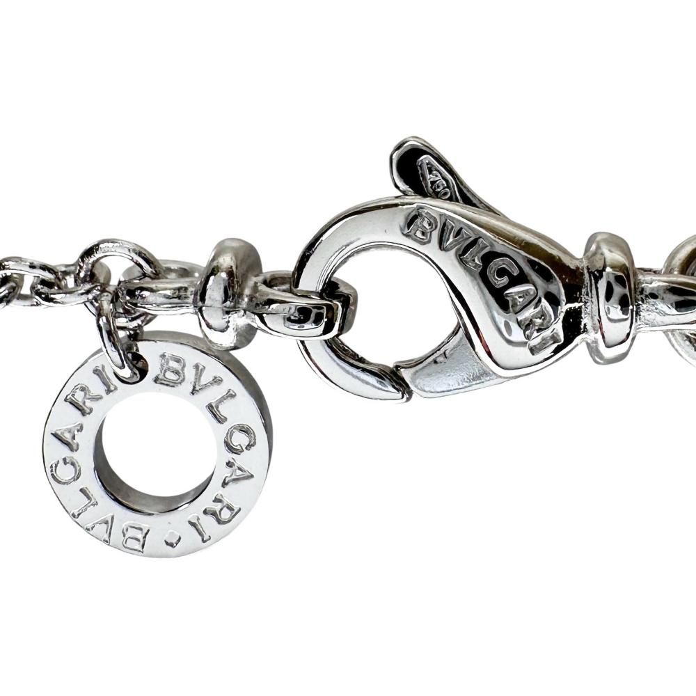 Bvlgari Necklace K18Wg 18 13.1G Gd