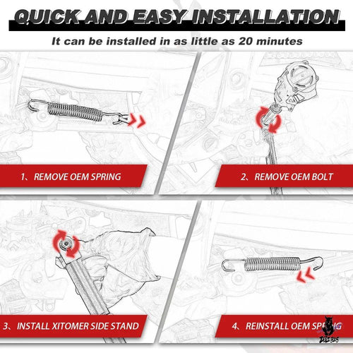 Stand Yamaha Fz-07 Mt-07 Xsr700 2014-2026