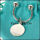 Tiffany Keychains Key Rings Tiffany&Co. Sv925