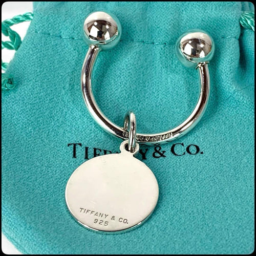 Tiffany Keychains Key Rings Tiffany&Co. Sv925