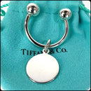 Tiffany Keychains Key Rings Tiffany&Co. Sv925
