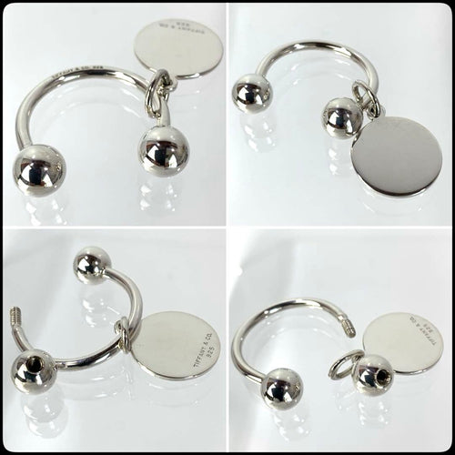Tiffany Keychains Key Rings Tiffany&Co. Sv925