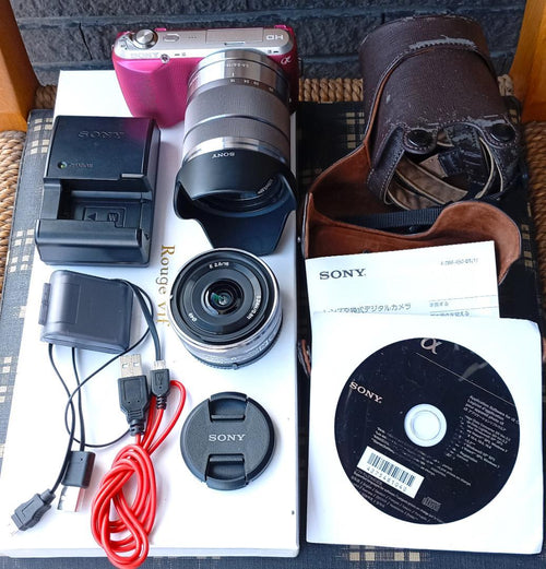 Sony Mirrorless Interchangeable Lens Cameras Nex-C3 Nex-C3K/P