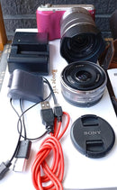 Sony Mirrorless Interchangeable Lens Cameras Nex-C3 Nex-C3K/P
