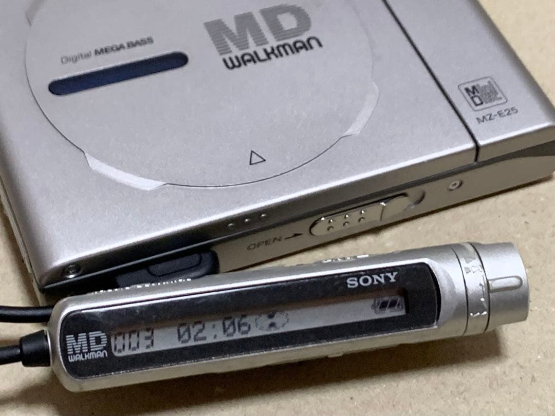 Sony Portable Md Player Mz-E25