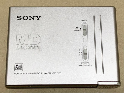 Sony Portable Md Player Mz-E25
