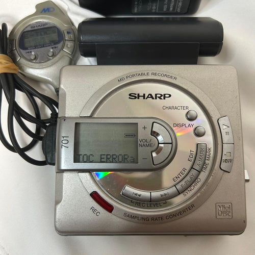 Sharp Portable Md Players Md-Ms701