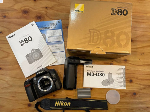 Nikon Digital Slr D80 &Mb-D80