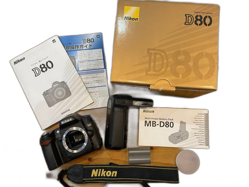 Nikon Digital Slr D80 &Mb-D80
