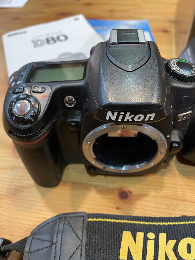 Nikon Digital Slr D80 &Mb-D80