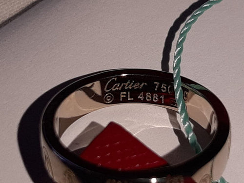 Cartier Rings K18Wg 50 10