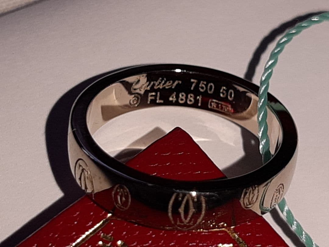 Cartier Rings K18Wg 50 10