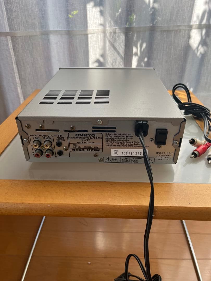 Onkyo Cd Md Cassette Deck K-V77
