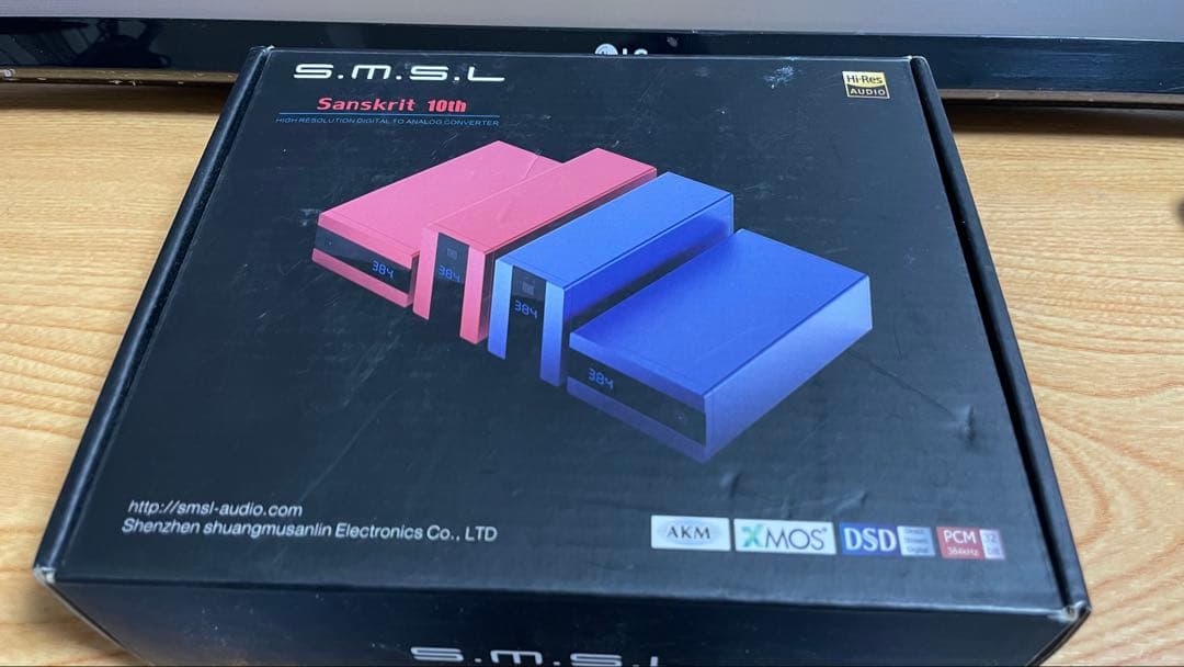 Portable Amplifier Dac S.M.S.L Sanskrit 10Th