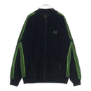 Needles Military Jacket Rib Collar Track C/Pe Velour Rw323
