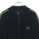 Needles Military Jacket Rib Collar Track C/Pe Velour Rw323