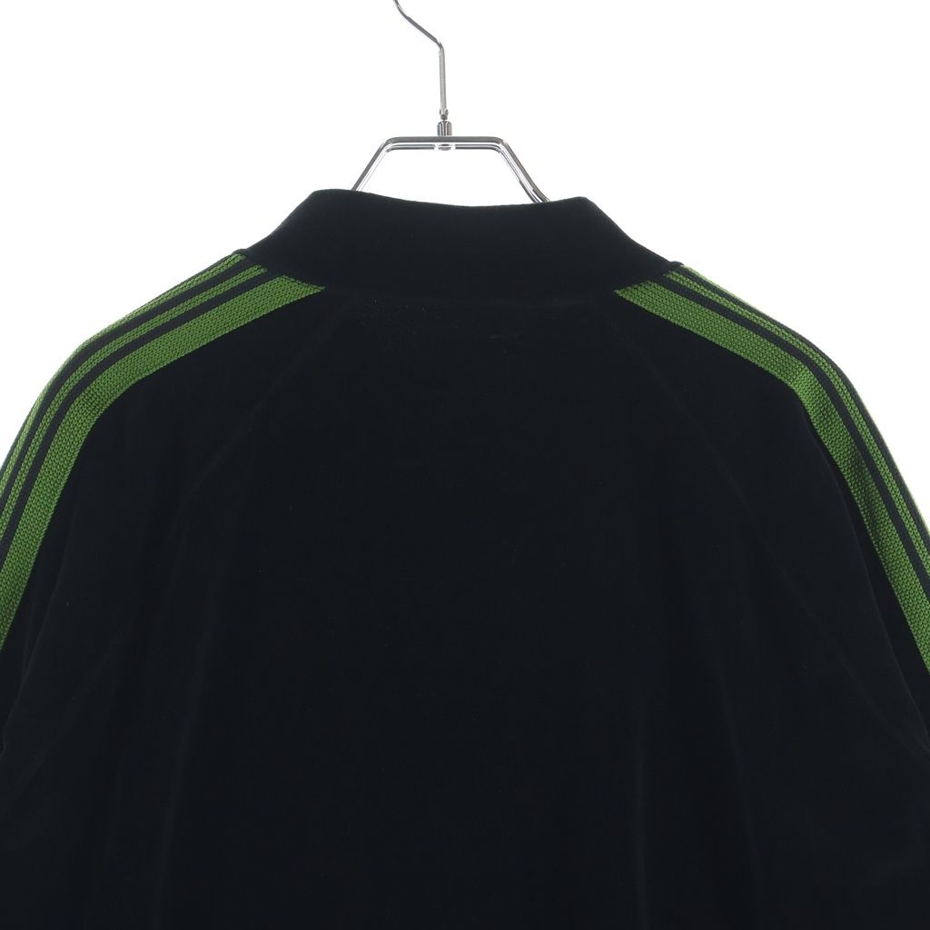 Needles Military Jacket Rib Collar Track C/Pe Velour Rw323
