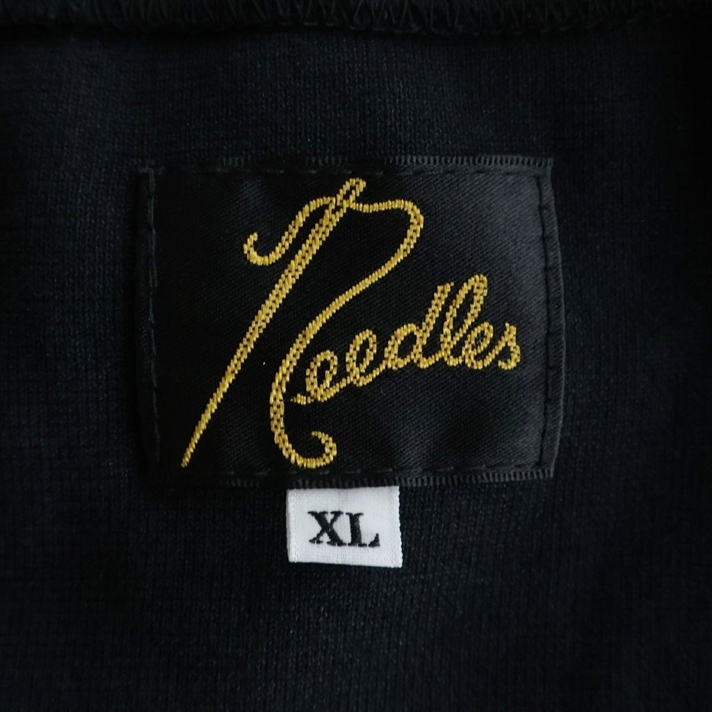 Needles Military Jacket Rib Collar Track C/Pe Velour Rw323