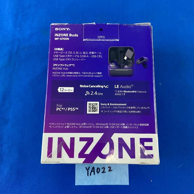 Wireless Earphone Ya022 Inzone Buds Wf-G700N 2.4Ghz Le Audio 24