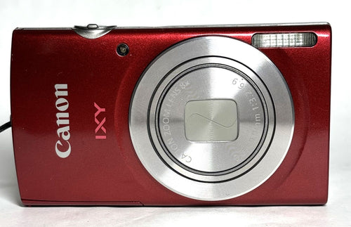Canon Compact Digital Camera Ixy200 Pc2333 Hd 20Mp 8X Red /Sd (Ref# 6337)