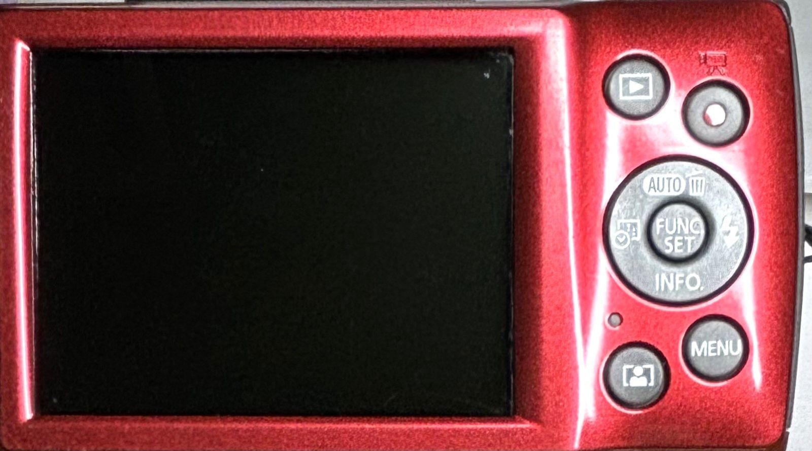 Canon Compact Digital Camera Ixy200 Pc2333 Hd 20Mp 8X Red /Sd (Ref# 6337)