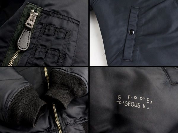 Wackomaria Military Jacket Ma-1 Wacko Maria Guilty Parties 14Aw-Ary-56