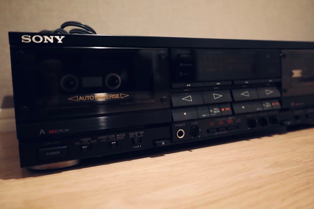Sony Cd Md Cassette Deck Tc Wr900