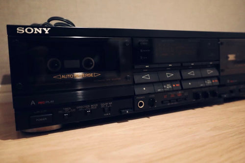 Sony Cd Md Cassette Deck Tc Wr900