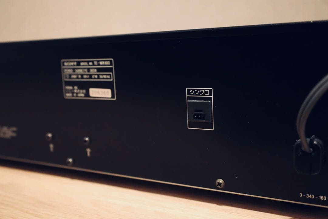 Sony Cd Md Cassette Deck Tc Wr900