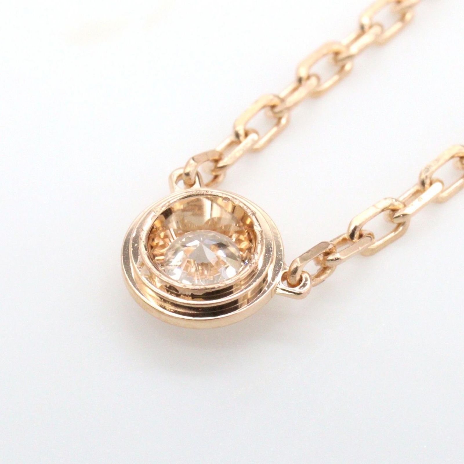 Cartier Necklace Sm B7215700 37.5/40.5Cm K18Pg Used A