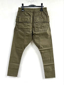 Rick Owens Drkshdw Work Pants, Cargo Painter'S Creatch Xs